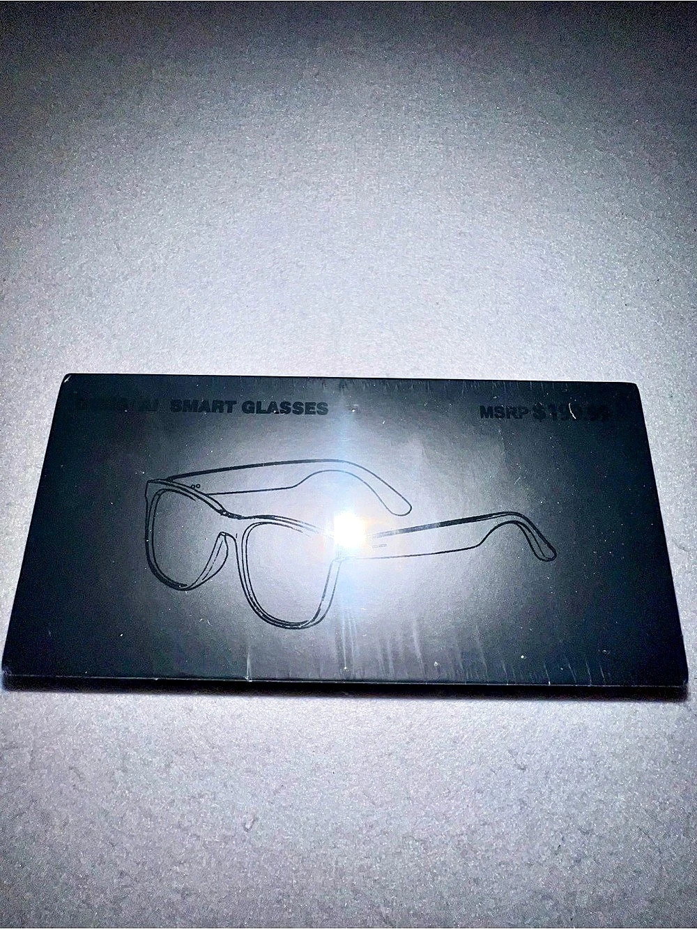 DMES AI Smart Glasses Bluetooth Audio Touch Control Black New In Box
